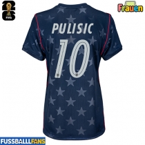 Vereinigte Staaten Christian Pulisic #10 Auswärtstrikot Frauen WM 2026 Kurzarm